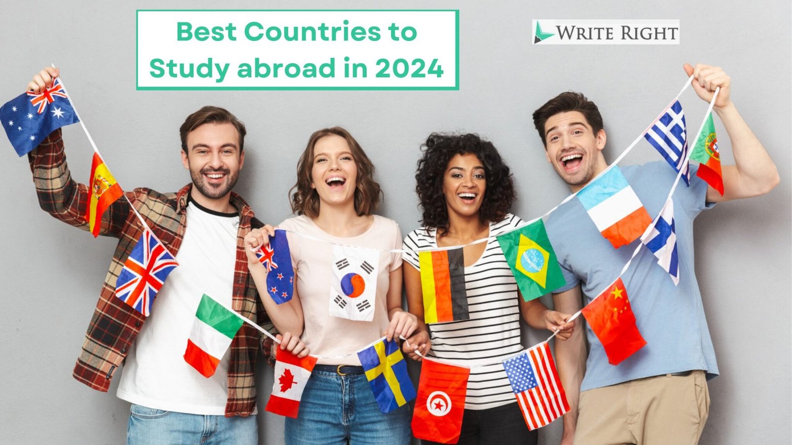 Which are the best countries to study abroad in 2024? Write Right