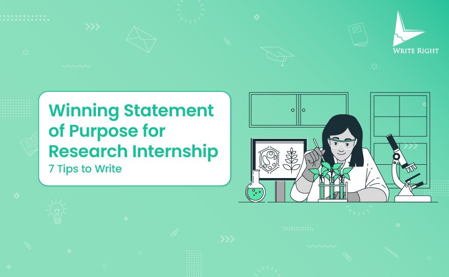 Winning Statement of Purpose for Research Internship
