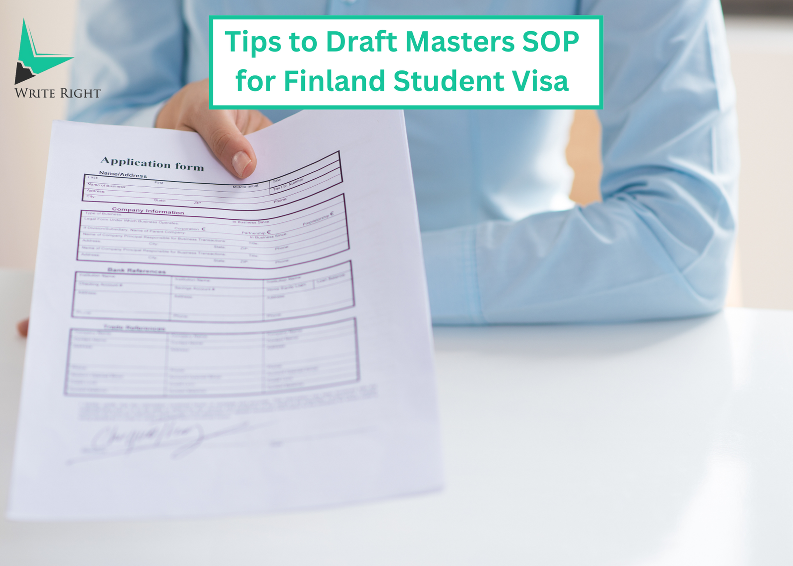 Tips for masters sop for Finland student visa
