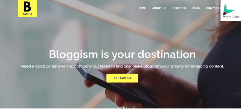 Ghostwriting services at Bloggism