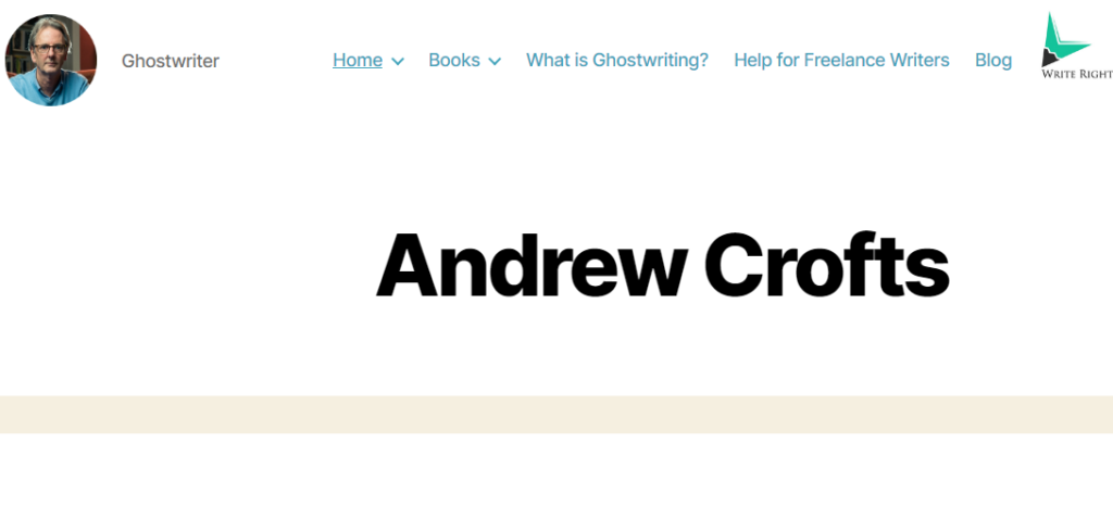 Andrew Crofts best ghostwriter