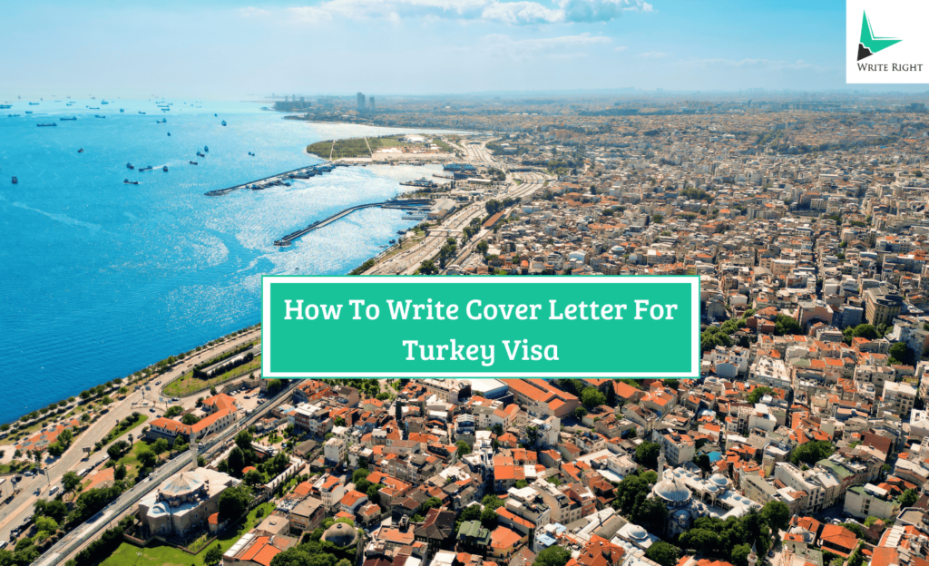 cover letter for turkey visa