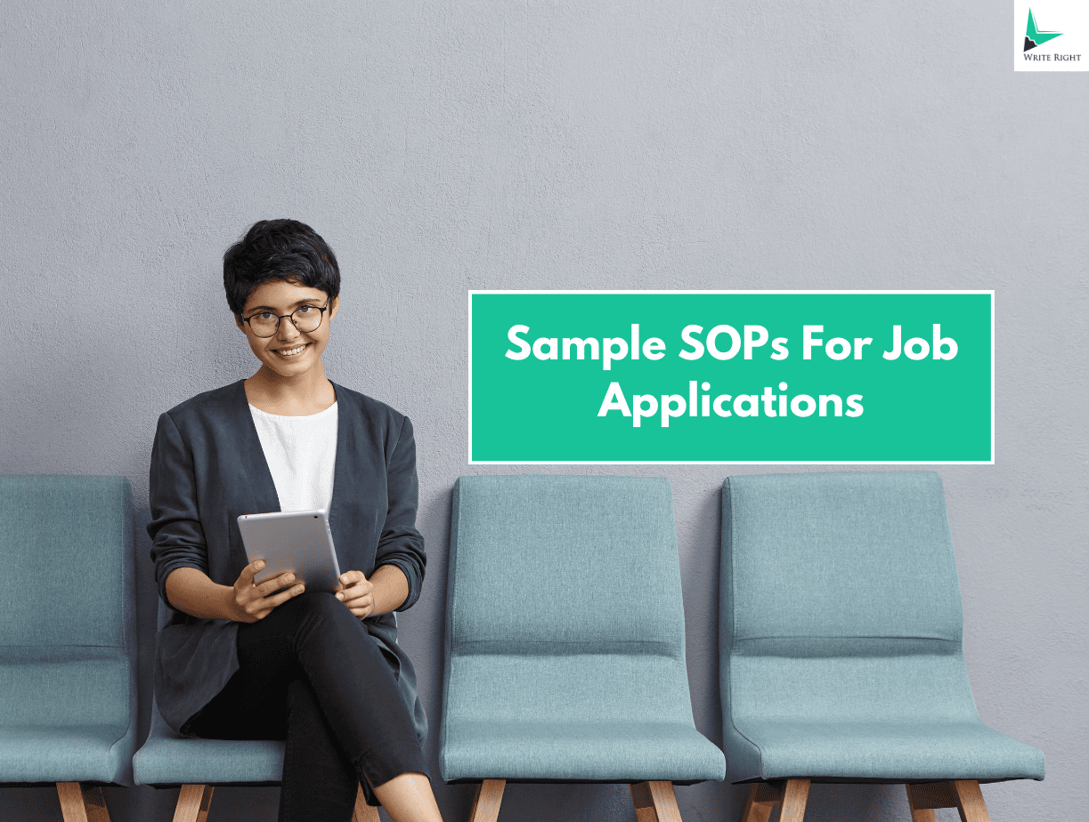 Sample SOP For Job Application That Supports Your Employment